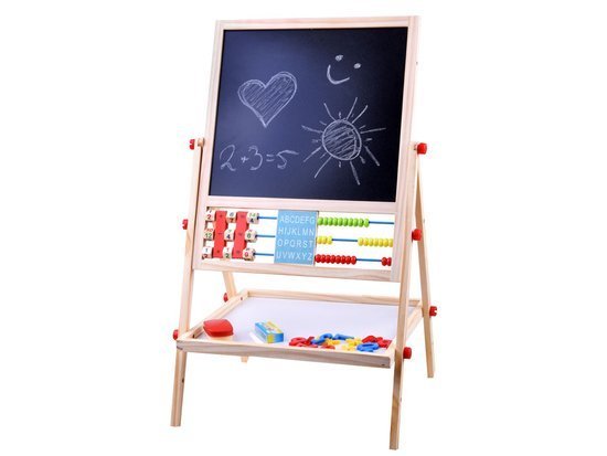 2-in-1 chalk magnetic board + TA0083 numbers