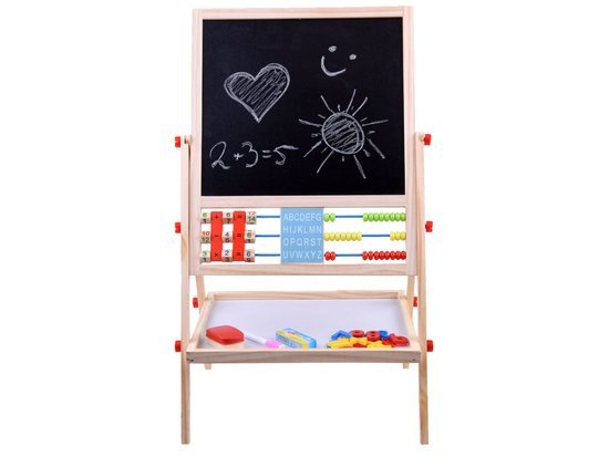 2-in-1 chalk magnetic board + TA0083 numbers