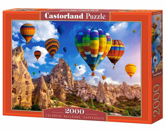 2000-piece puzzle C-200900 Colorful Balloons, Cappadocia