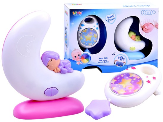 2in1 Music box + bedside lamp for baby Bluetooth ZA2645