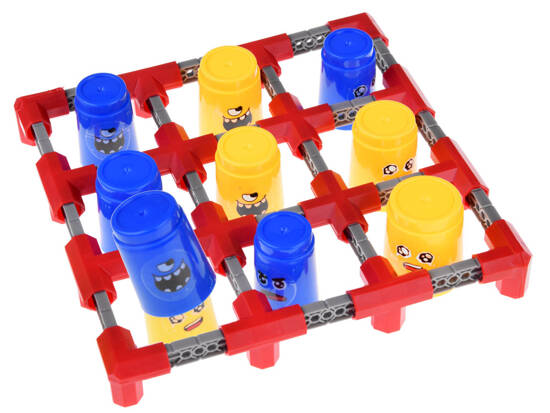 2in1 Tic Tac Toe + Ring Throw strategic arcade game GR0618