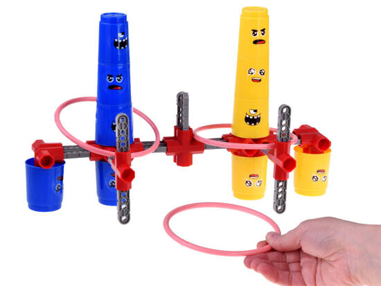 2in1 Tic Tac Toe + Ring Throw strategic arcade game GR0618