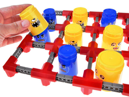 2in1 Tic Tac Toe + Ring Throw strategic arcade game GR0618