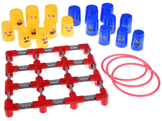 2in1 Tic Tac Toe + Ring Throw strategic arcade game GR0618