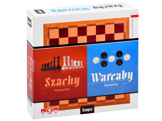 2in1 board game Chess + Checkers JAWA