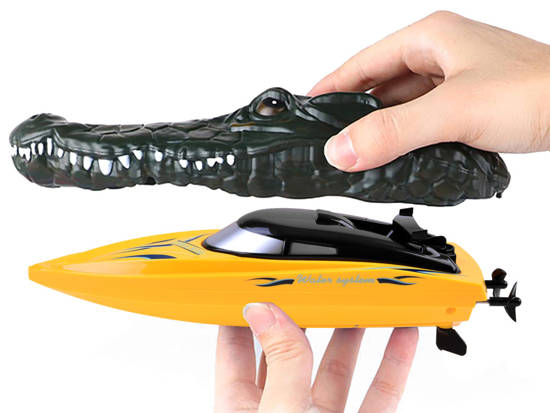 2in1 remote-controlled crocodile boat RC0576