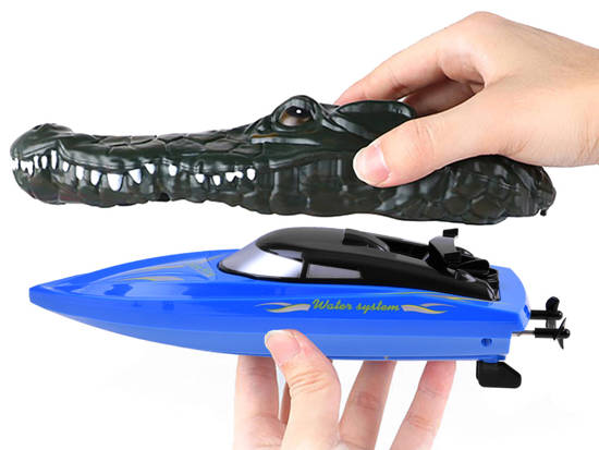 2in1 remote-controlled crocodile boat RC0576