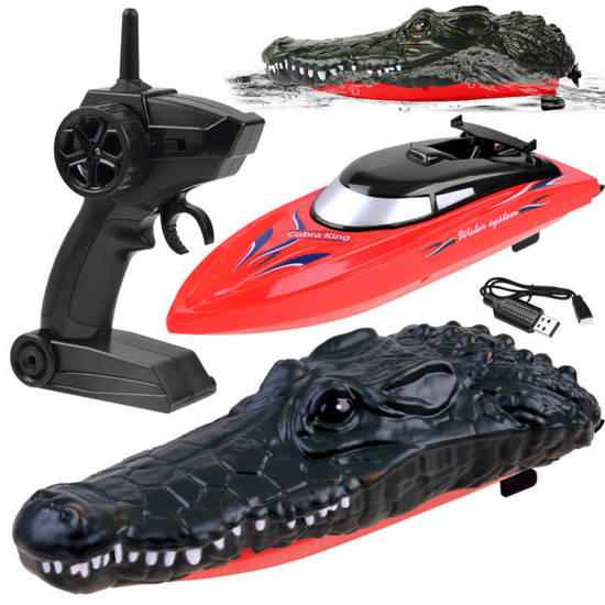 2in1 remote-controlled crocodile boat RC0576