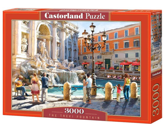 3000-piece puzzle The Trevi Fountain