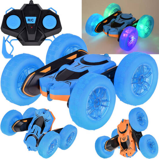 360 degree remote controlled car with glowing wheels RC0675 NI