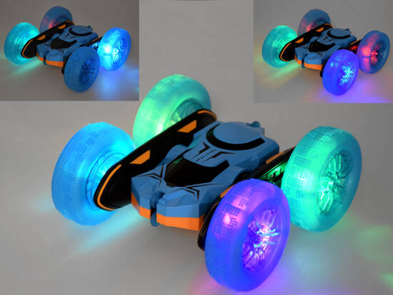 360 degree remote controlled car with glowing wheels RC0675 NI