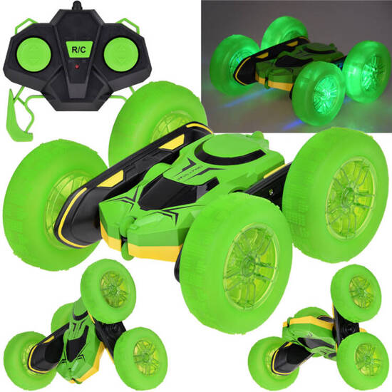 360 degree remote controlled car with glowing wheels RC0675 ZI