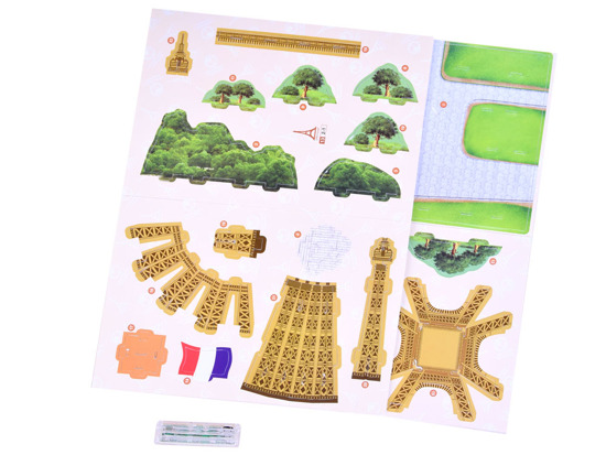 3D Puzzle Eiffel Tower 23el LED lighting ZA2887