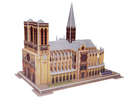 3D Puzzle Notre-Dame Cathedral 77-pieces Spatial puzzle Paris ZA5402