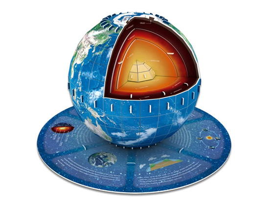 3D Puzzle Planet Earth 50 Pieces Earth Structure ZA5348