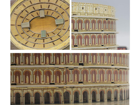 3D Puzzle Roman Colosseum 84-pieces Spatial puzzle ZA5401