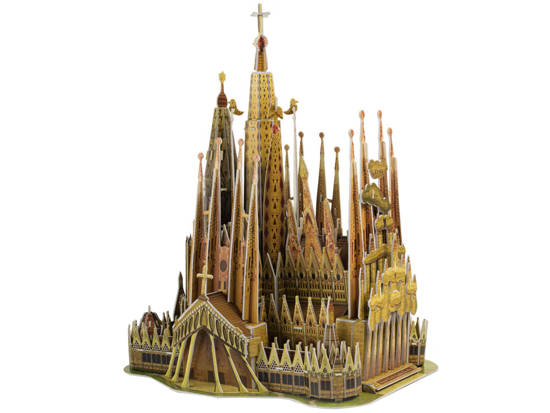 3D Puzzle Sagrada Familia Basilica 223 pieces. ZA3785