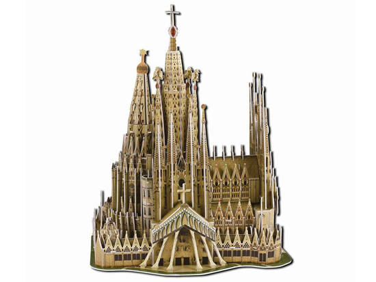 3D Puzzle Sagrada Familia Basilica 223 pieces. ZA3785