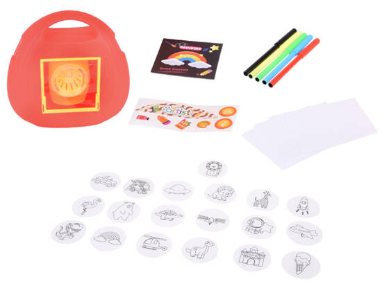 3in1 Projector Suitcase Learning Drawing Projector Slides TA0108