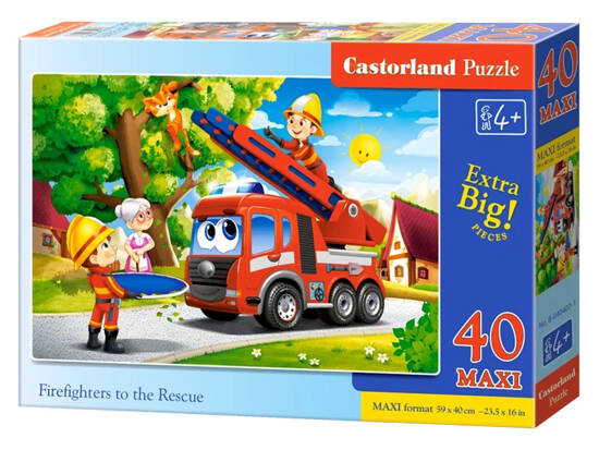 40-piece Firefighters to the rescue puzzle