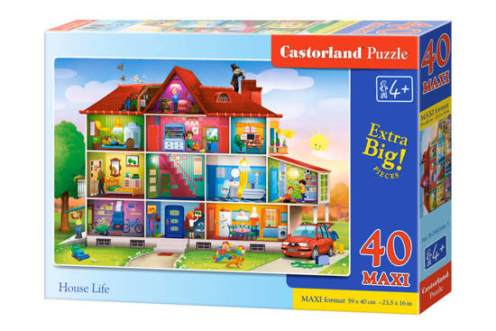 40-piece MAXI House Life puzzle