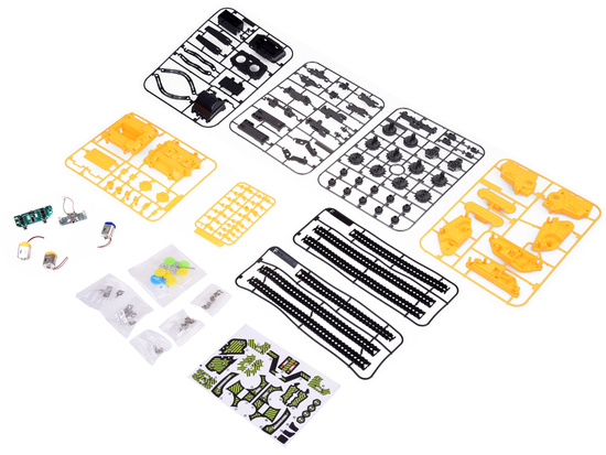 4in1 construction kit Remote controlled construction machines 176 pieces RC0694