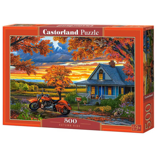 500 piece Autumn Ride puzzle