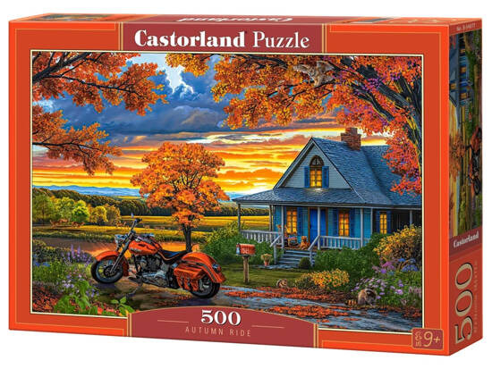 500 piece Autumn Ride puzzle