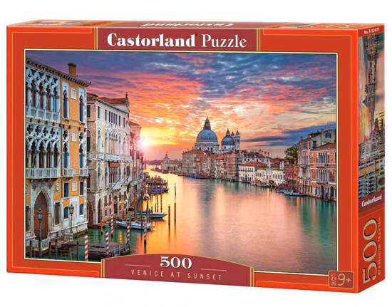 500-piece Venice at sunset puzzle