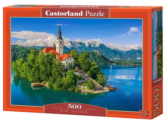 500 piece puzzle Bled, Slovenia