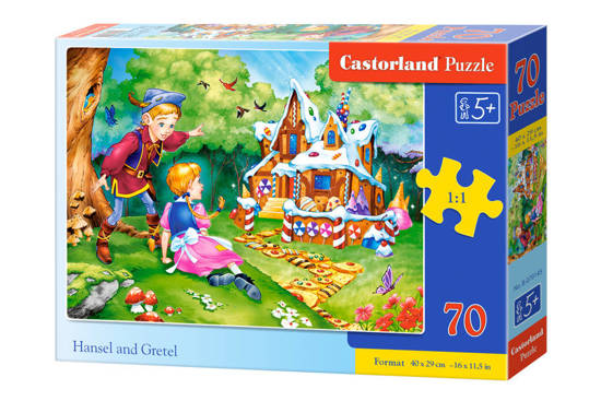 70-piece puzzle Hansel & Gretel