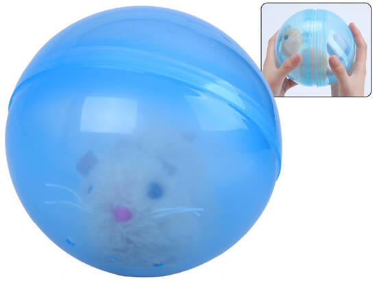 A charming Hamster in a ball, an interactive toy for children ZA4958