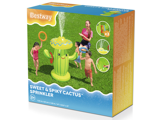 A cute green sprinkler cactus Bestway 52381