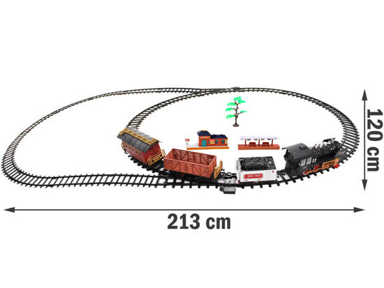 A large electric train TRAIN IN REMOTE CONTROL RC0346