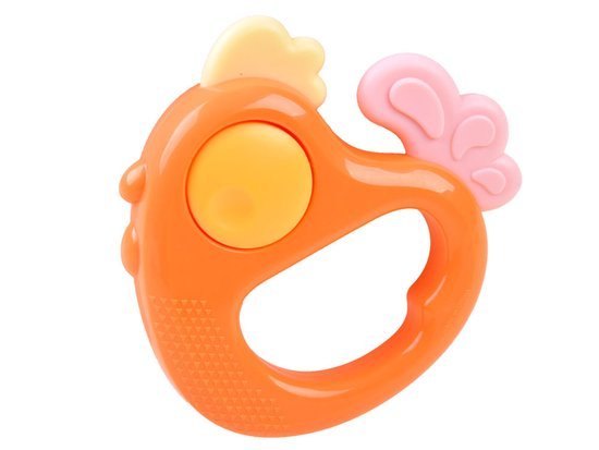 A set of 5 teethers for a baby, animals ZA3678