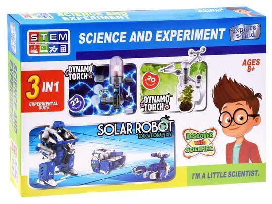 A set of a young scientist 3in1 robot plant ZA3325