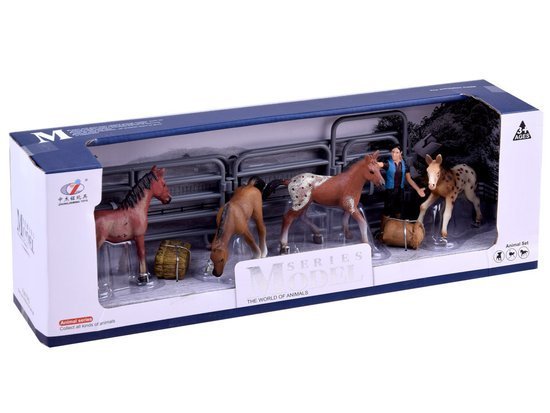 A set of figures at the horse stud farm ZA2993