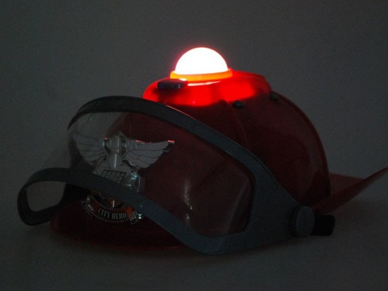 A set of firefighter helmet light sound extinguisher ZA1678