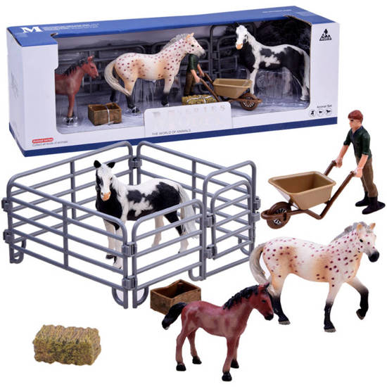 A set of horses from the farm Animals figures ZA2604