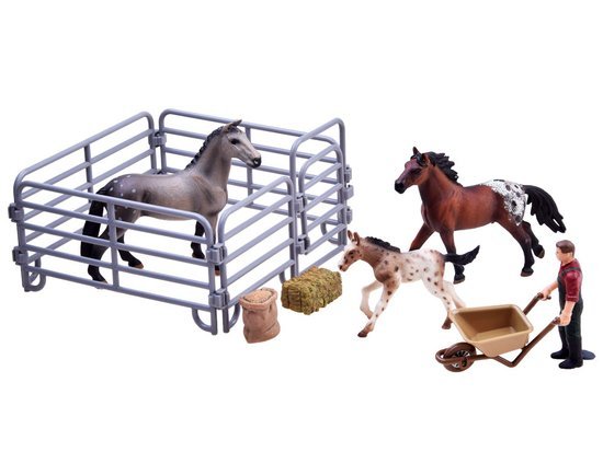 A set of horses from the farm Animals figures ZA2604