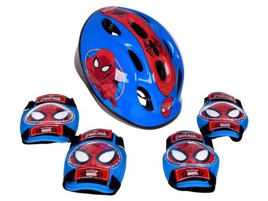 A set of protectors bicycle helmet SpiderMan SP0603