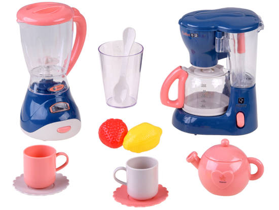 A set of small household appliances coffee machine blender cups ZA4277