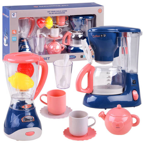 A set of small household appliances coffee machine blender cups ZA4277