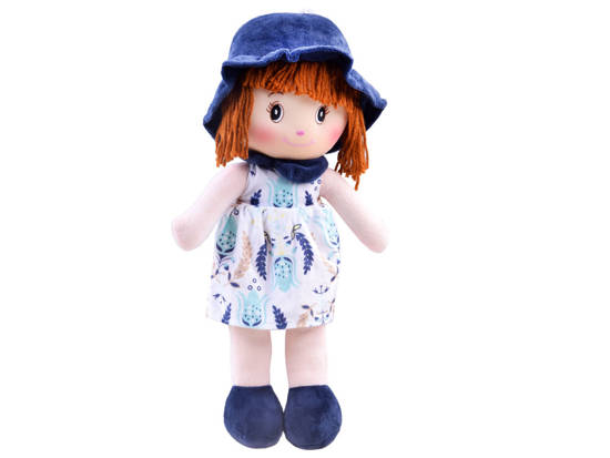 A soft rag doll with a hat ZA 3866