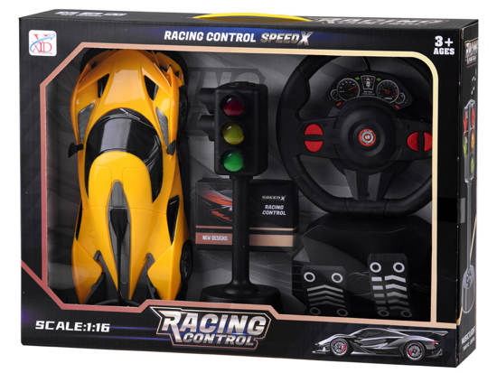 A sports car with steering wheel RC0589 ZO