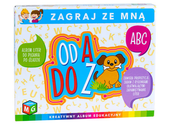 A to Z Educational Album for Learning to Write KS0011