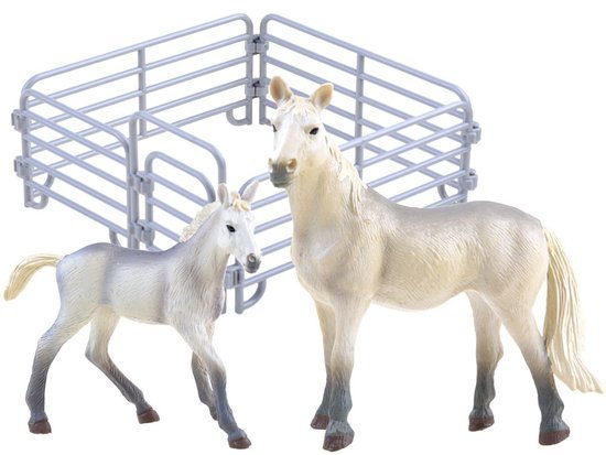 ANIMALS FARM SERIES Set of figurines "Horse and foal" HORSES COLLECTION ZA3391