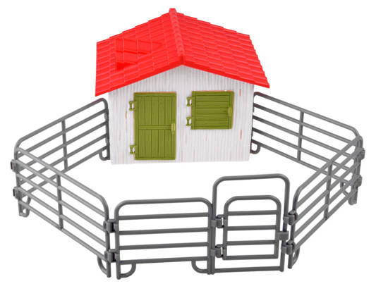 ANIMALS SERIES FARM Set barn duck pig farmer ZA4297