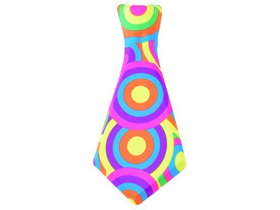 AWESOME colorful TIE with elastic band for a ball, party, carnival ZA0681