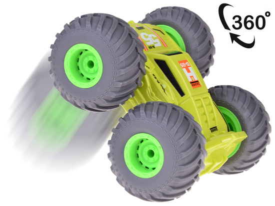 Acrobatic remote-controlled car STUNT CAR pirouette RC0638